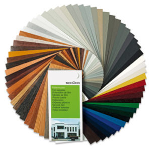 Couleurs profilés Schuco