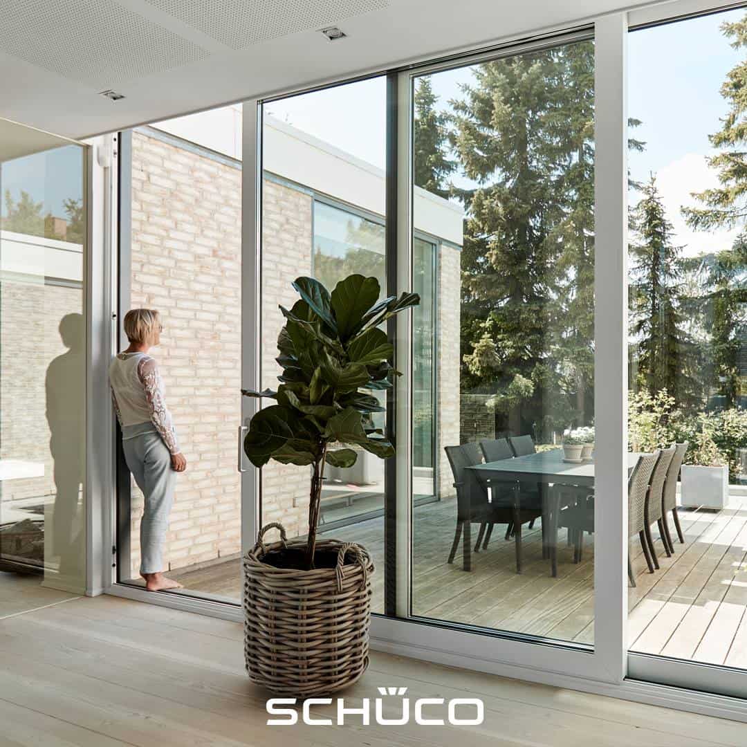 Interieur maison profilé Schüco LivIng